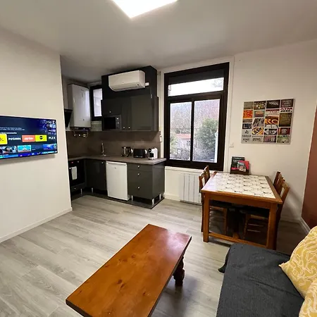 Apartment T2 Calme - Clim Et Parking Gratuit - Abbaye Aux Dames