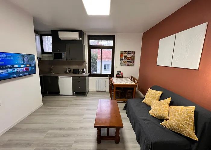 T2 Calme - Clim Et Parking Privé - Abbaye Aux Dames * Saintes